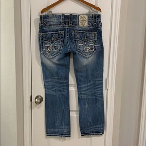 Men’s rock revival jeans